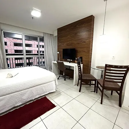 F606 Flat Aconchegante Com Acesso A Internet Apartment Brasilia Exterior photo