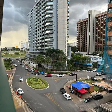 F606 Flat Aconchegante Com Acesso A Internet Apartment Brasilia Exterior photo